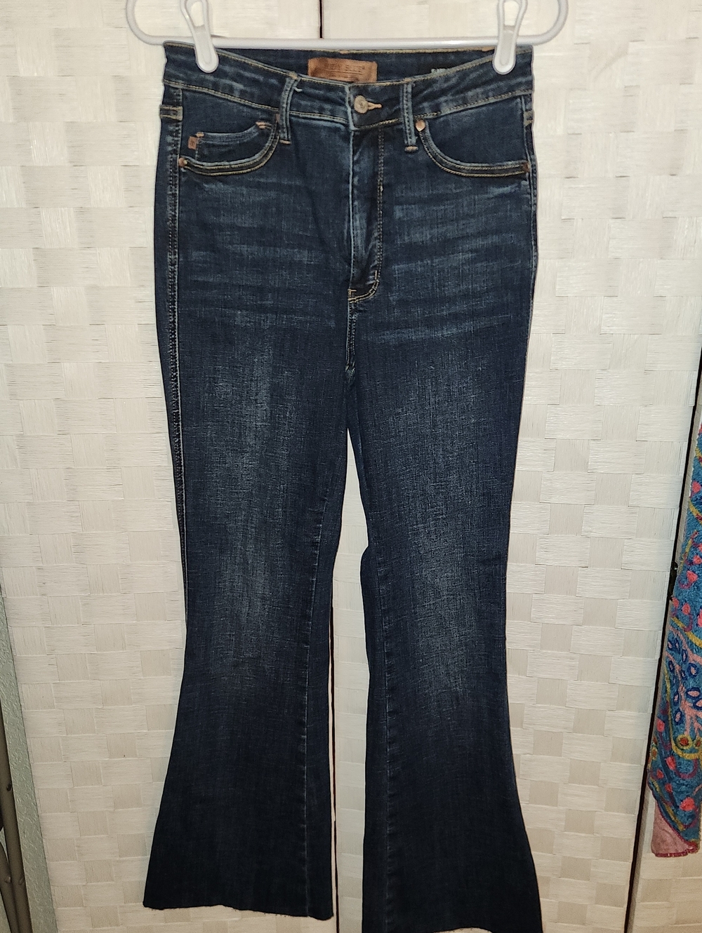 Judy Blue Flare Fit Sz 7 28 Waiat 30 Length